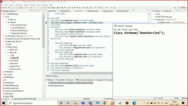 Servlet Lifecycle || Lifecycle Methods of Servlet Interface , Request Dispatcher , Send Redirect смотреть онлайн