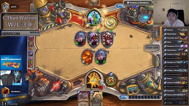 Hearthstone C'Thun Warrior S27 #2: What is Control? смотреть онлайн