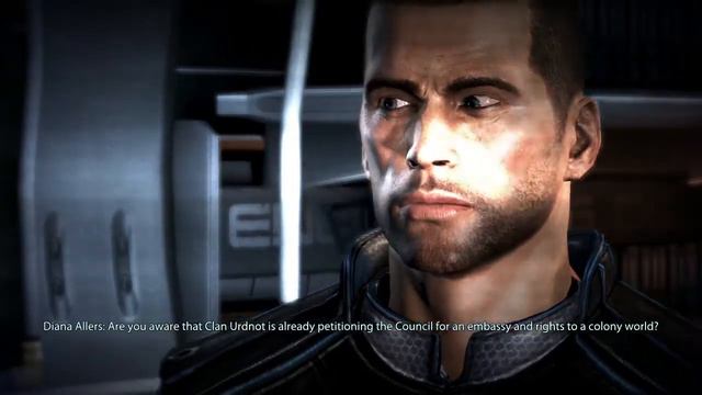 Mass Effect 3: First interview with Diana Allers смотреть онлайн