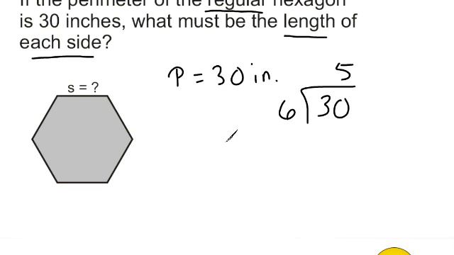 Find Missing Side Length Of A Regular Polygon Given The Perimeter смотреть онлайн