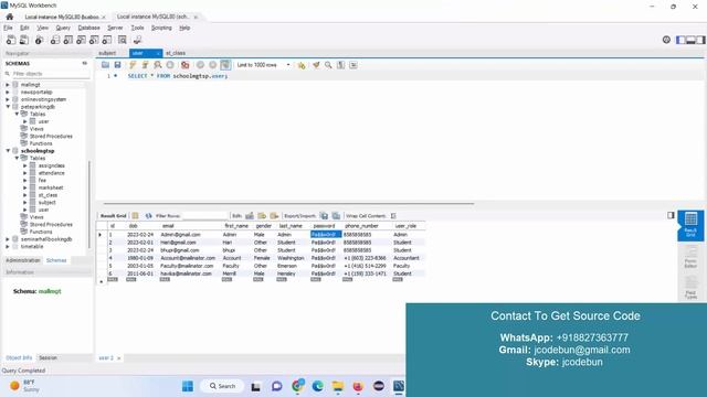School Management System Project in java using Spring boot, Hibernate, JPA with MYSQL смотреть онлайн