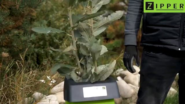 Садовый измельчитель веток Zipper ZI GHAS2800 смотреть онлайн