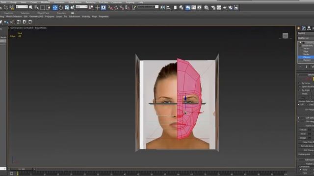 Class lecture: Autodesk 3ds Max 3D head modeling from box смотреть онлайн