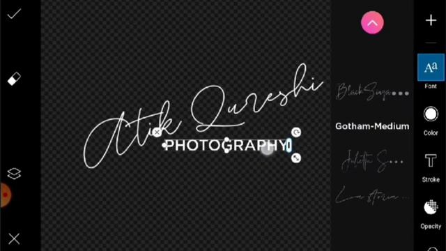 How to create your own signature logo | How to download the font | PicsArt tutorial смотреть онлайн