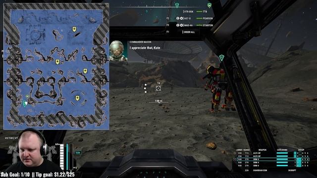 Victor Basilisk hero mech rocks! Bow and arrow Pt. 1 - 45 - Mechwarrior 5: Mercenaries DLC смотреть онлайн