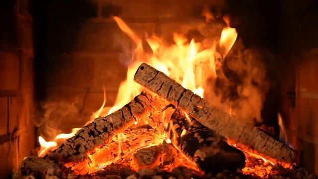 Успокаивающий камин ? Живой Огонь для Медитаций / Отдыха (Full HD 4K) смотреть онлайн