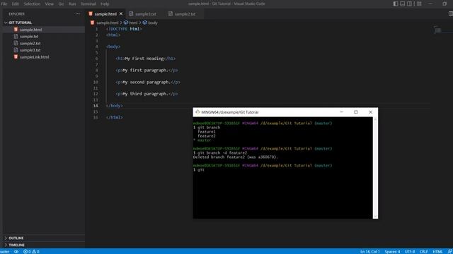 #10 How to delete a git branch | Code with MMAK смотреть онлайн