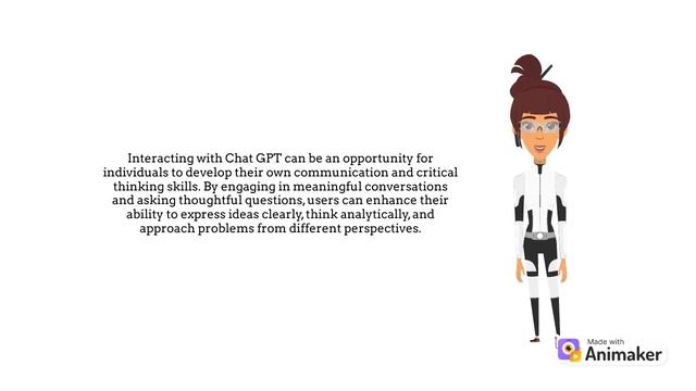 The advantages of ChatGPT and other similar language Models (A Chat GPT and Animaker Project) смотреть онлайн