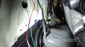 Электропривод багажника с кнопкой и доводчиком