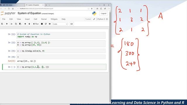 Lesson 6 - How to Solve System of Equations in Python смотреть онлайн