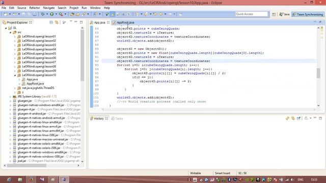 Java 3D OpenGL Cube Tutorial Lesson 10 смотреть онлайн