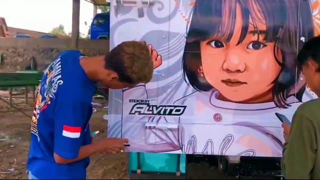 Truk canter hijau tosca modifikasi || by m18 truck workshop karoseri смотреть онлайн