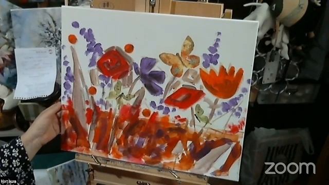 Творческий экспромт. Цветочное настроение смотреть онлайн