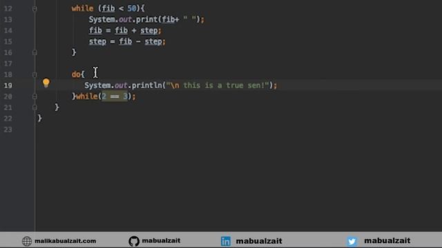 09.Do ... While loop in Java смотреть онлайн