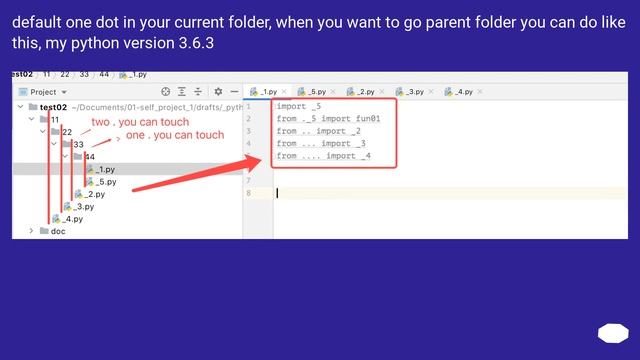 What does a . in an import statement in Python mean? смотреть онлайн