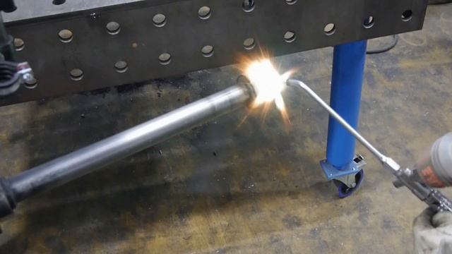 Газопламенное износостойкое напыление вала