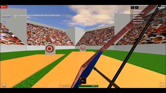 ROBLOX - Olympics 2012 Archery смотреть онлайн