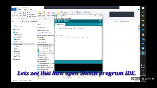 how open failed sketch IDE смотреть онлайн