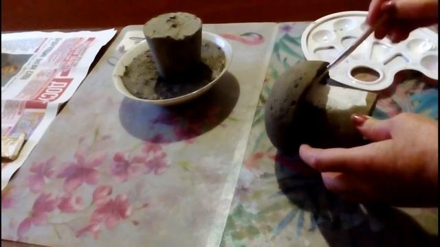 Поделки для сада своими руками. Поделки из цемента и не только смотреть онлайн