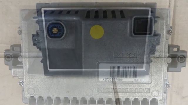 Дисплей Центральный Монитор Мерседес A1729008500 A1729003904 смотреть онлайн