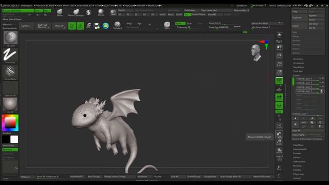 How To Detail Scales In ZBrush With Scales Maker Video by Artistic Squad смотреть онлайн