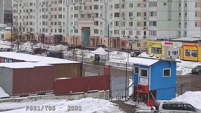 BEWARD SV2017-MR12, запись с камеры,  день, тур PTZ