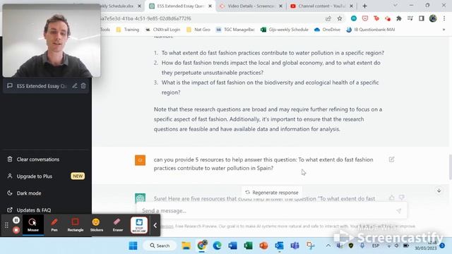 Using Chat GPT to help you narrow down your IB Extended Essay Ideas смотреть онлайн