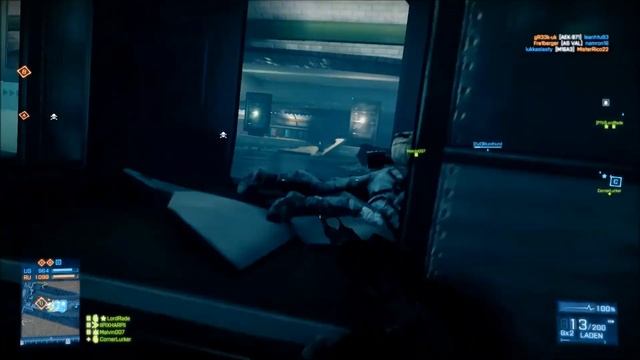 Battlefield 3 - Operation Métro GAMEPLAY Conquest #1 (Montage) [HD] [1080p] [PC] [BF3] смотреть онлайн