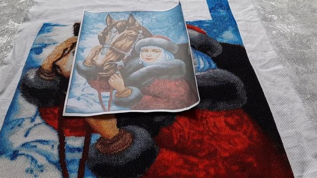96. Боярышня от Бисерного эксклюзива. Продвижения в вышивке. #вышивкабисером смотреть онлайн