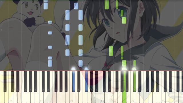 [Blood Lad] OP ViViD Piano Synthesia Tutorial смотреть онлайн