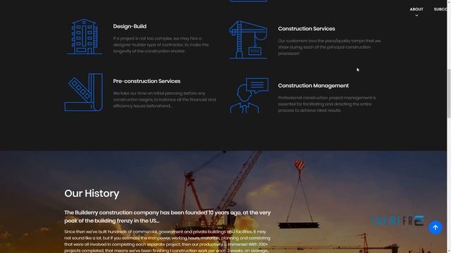 Builderry - Construction Company WordPress Theme TMT | Free Template смотреть онлайн
