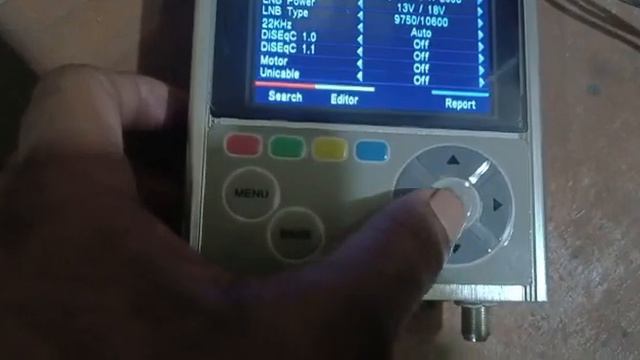 Express AM 53°East Tracking With Dr HD 1000 Combo Satellite Meter