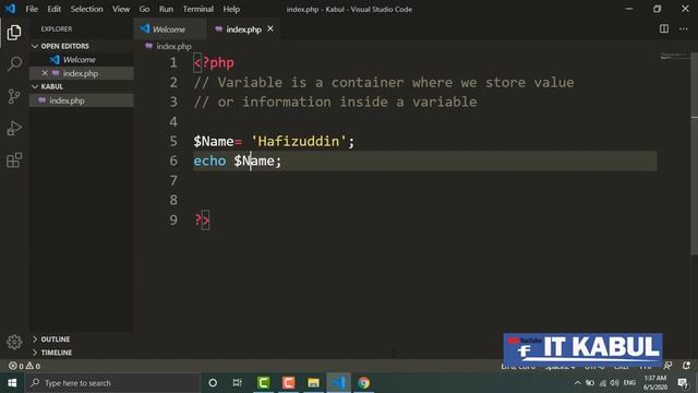 5-php Variable-Constant By Hafizuddin Marouf From IT Kabul смотреть онлайн