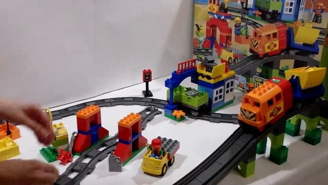 ЛЕГО Дупло БОЛЬШОЙ ПОЕЗД 10508. LEGO Duplo BIG TRAIN 10508.