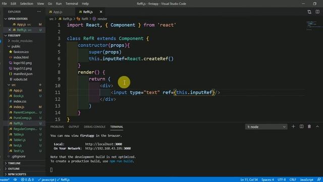 25 - How to focus on the input Field , when the page re-loads in React смотреть онлайн