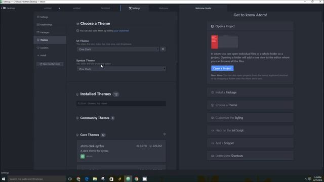 An Overview of the Atom Text Editor смотреть онлайн