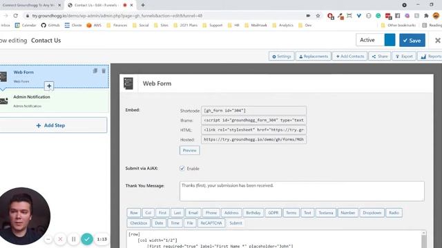 Connect Groundhogg to any WordPress Form Builder смотреть онлайн