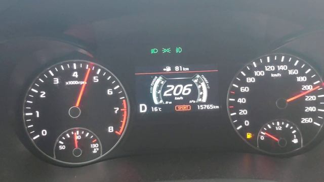 Kia Optima GT 244лс реальная динамика 130-240км смотреть онлайн