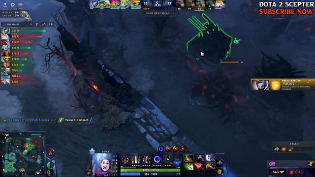 INTENSE HARD CARRY BATTLE | NEW KHANDA ITEM BUILD LUNA VS. CRIT & MANA BURN GLAIVES LUNA DOTA 2 смотреть онлайн