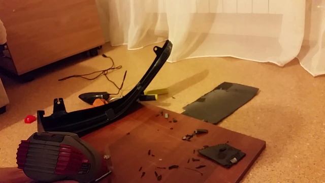 Пайка пластикового бампера техническим феном смотреть онлайн