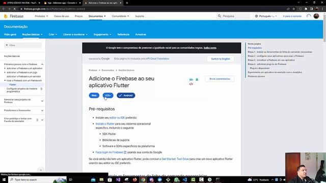 Aula 01 - Flutter integração com Firebase смотреть онлайн