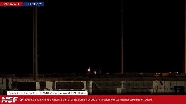 ? SpaceX Falcon 9 Launches Starlink 6-3 Mission смотреть онлайн