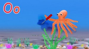 Веселая АЗБУКА! Учим буквы Развивающие мультики про Алфавит. Буква О