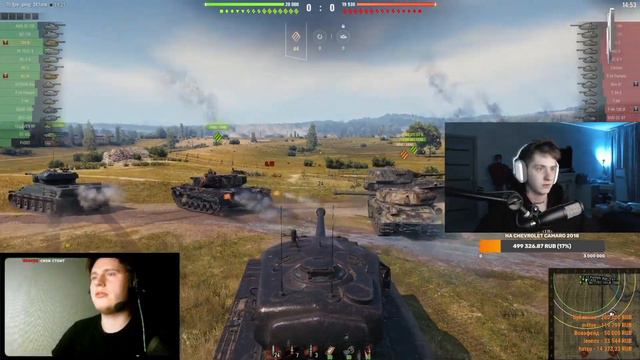 Диса и Вовчик играют в танки  | DISA ИГРАЕТ В МИР ТАНКОВ #2