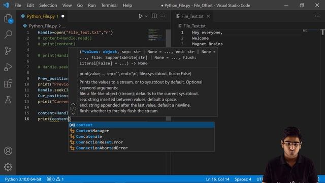 Class 12 NCERT Computer Science Chapter 2 | Setting Offsets in a File - Practical (2022-23) смотреть онлайн