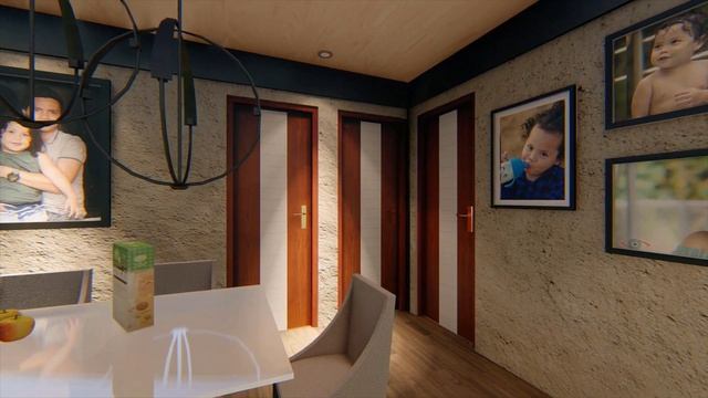 ONE STOREY VACATION HOUSE AutoCAD + SketchUp + Lumion + HitFilm Express смотреть онлайн