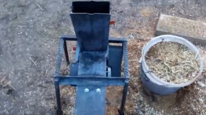 Веткорез, садовый измельчитель из электрорубанка