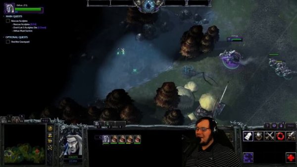 Azeroth Reborn (Warcraft 3 in Starcraft 2!) Undead Campaign - Trudging Through the Ashes