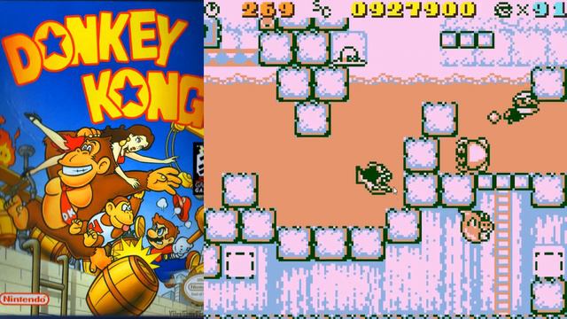 Lets Play : Donkey Kong (Game Boy) Part 5 Rutschi rutschi, Matschi Pizza смотреть онлайн