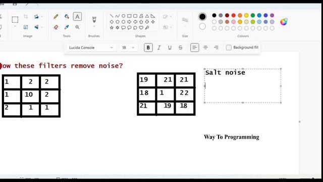 DIGITAL IMAGE PROCESSING: NUMERICALS ON NON LINEAR SMOOTHING SPATIAL FILTERS||SALT & PEPPER NOISE смотреть онлайн